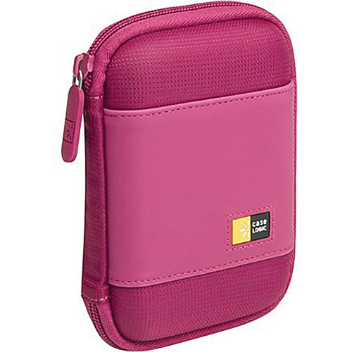 Case Logic Compact Portable Hard Drive Case (Magenta)