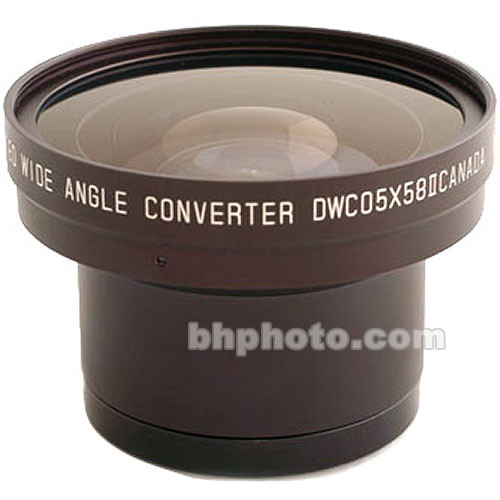 Cavision DWC05X58P 58mm 0.5x Wide-Angle Zoom-Through Converter Lens Kit