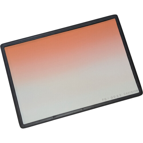 Cavision 4 x 5.65" Soft-Edge Graduated Orange 0.3 Filter (1-Stop)