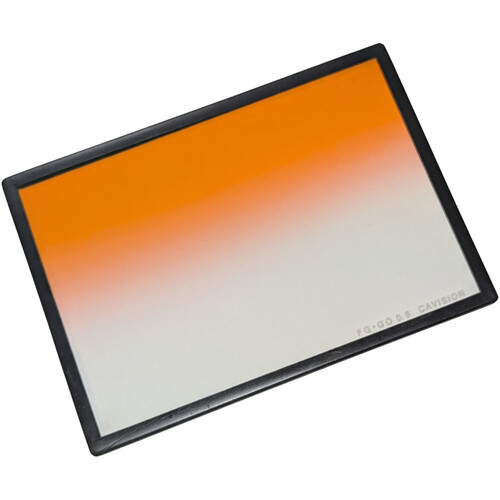 Cavision 4 x 5.65" Soft-Edge Graduated Orange 0.6 Filter (2-Stop)