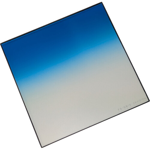 Cavision 5.65 x 5.65" Soft-Edge Graduated Blue 0.9 Filter (3-Stop)