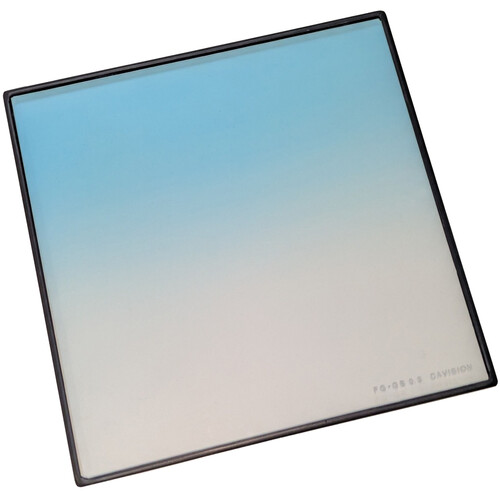 Cavision 6.6 x 6.6" Soft-Edge Graduated Blue 0.3 Filter (1-Stop)