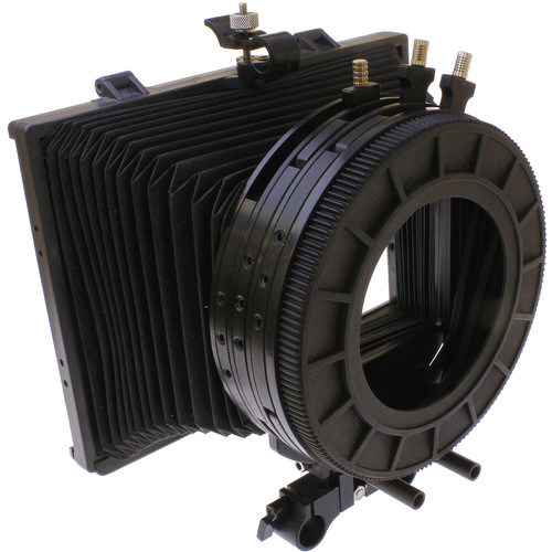 Cavision MB413B-3 4x4 Bellows Matte Box - 3 Filter Stages, 2 Rotating