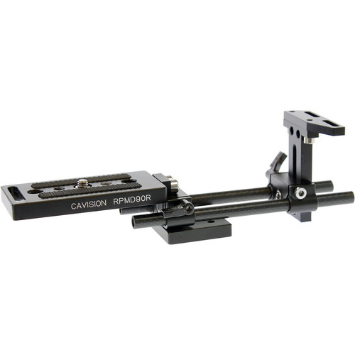 Cavision 8mm Mini-Rod System with Baseplate, Carbon Fiber Rods & Offset Adapter