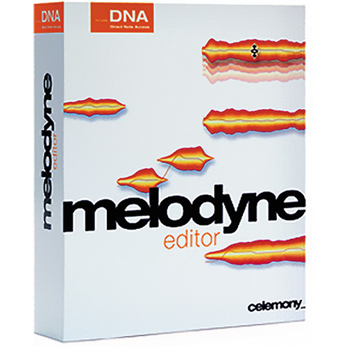 Celemony Melodyne editor - Polyphonic Pitch Shifting/Time Stretching Software (Upgrade)