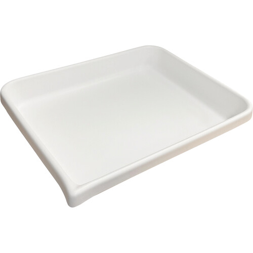 Cescolite Heavy-Weight Plastic Developing Tray (White) - 11x14"