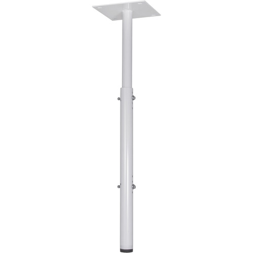 Chief CMA100W 8" Ceiling Plate with Adjustable 1.5"  NPT Column (White)