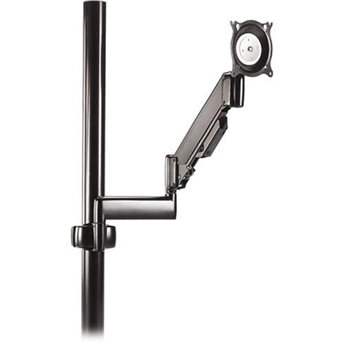 Chief KPG110  Flat Panel Height-Adjustable Dual Swing Arm Pole Mount (Silver)