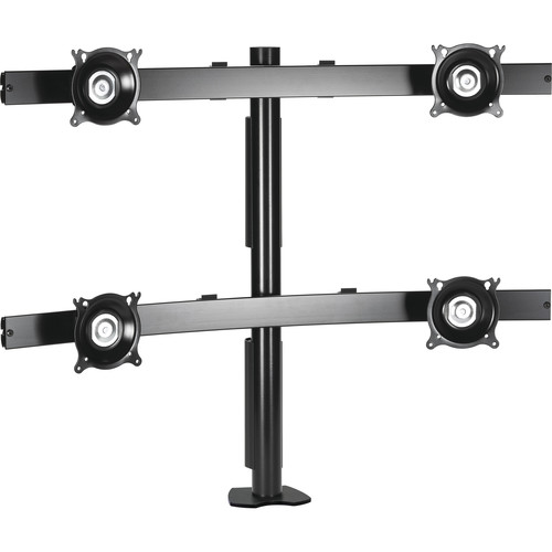 Chief KTC445  Widescreen Quad Horizontal Desk Clamp Mount (Silver)