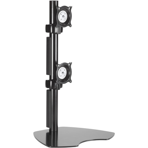 Chief KTP230B  Dual Vertical Monitor Table Stand (Black)