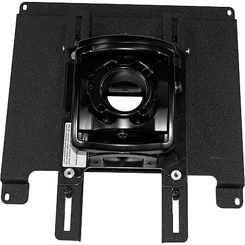 Chief Model LSB-101, Lateral Shift Bracket (Black)