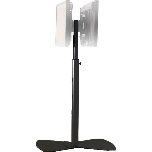 Chief MF2-UB Flat Panel Floor Stand for Dual Displays up to 50" (Black)