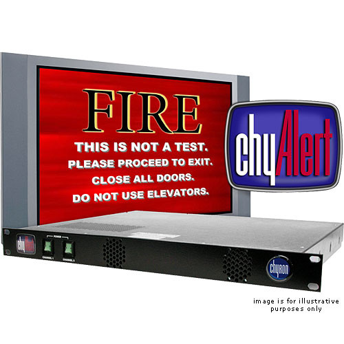 ChyTV 7A00270 ChyAlert Two Channel Video Alert System (NTSC)