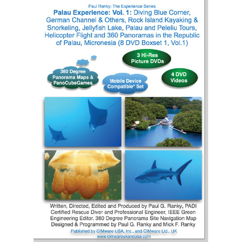 Cimware Palau Experience: Volume 1 DVD Video / Photo Boxset