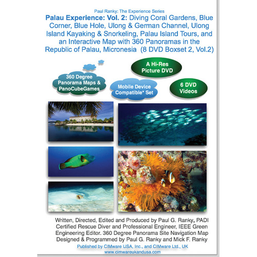 Cimware Palau Experience: Volume 2 DVD Video / Photo Boxset
