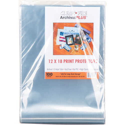 ClearFile Print Protector (12 x 18", 100-Pack)