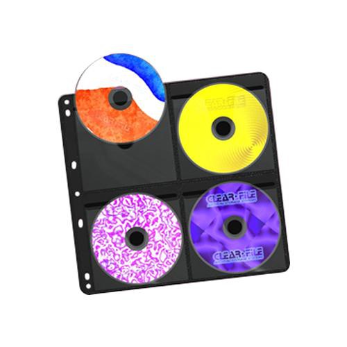 ClearFile Elite Archival PLUS CD/DVD Page (500 Bulk)