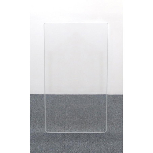 ClearSonic A4 1-Section Acrylic Drum Shield with Flexible Full-Length Hinges and Cable Cutouts