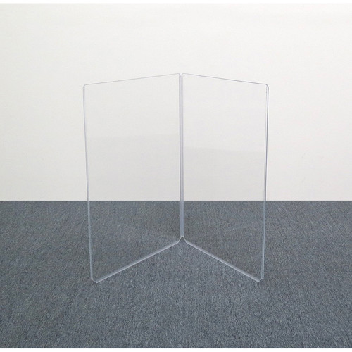 ClearSonic A3 2-Section Acrylic Amp Shield with Flexible Full-Length Hinges and Cable Cutouts