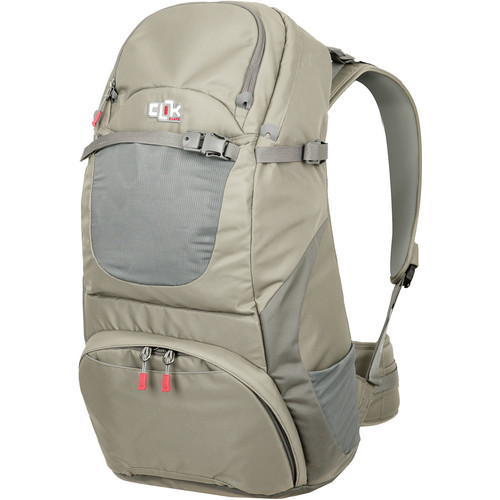 Clik Elite Venture 35 Backpack (24 x 12.2 x 8.6", Gray)