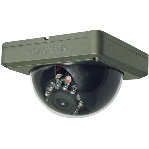 Clover Electronics Vandal/Weather Resistant Dome Camera
