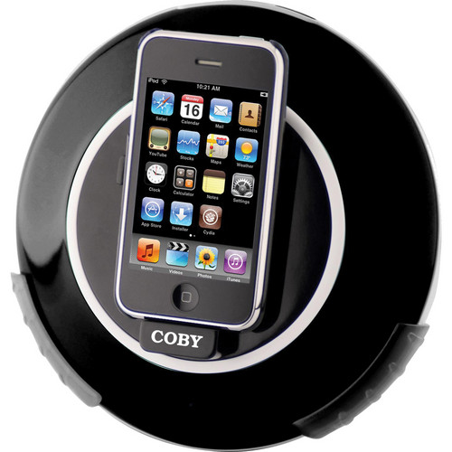 Coby CSMP105 Digital Speaker Dock for iPod and iPhone