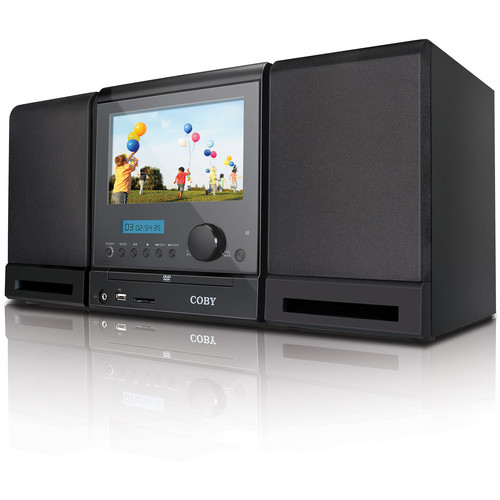ミュージック FT DVD Coby TFDVD7091 DVD/TV Video Microsystem TFDVD7091 B&H Photo Video