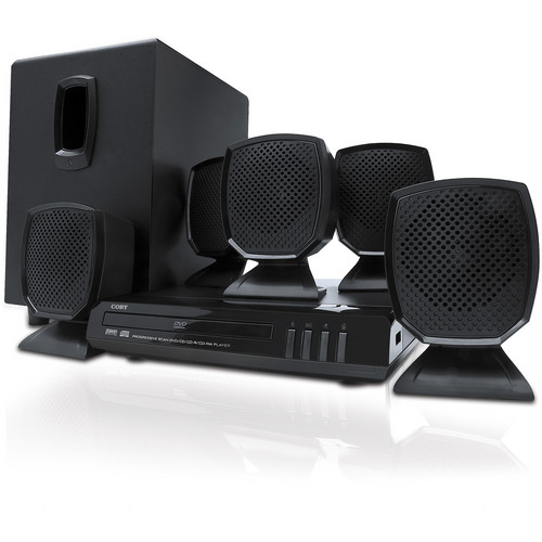 Coby DVD760 5.1-Channel DVD Home Theater System (Black)