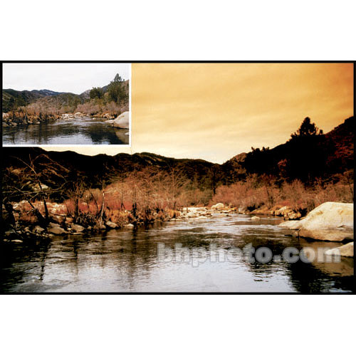 Cokin A Series Hard-Edge Graduated Fluorescent Orange 0.5 Filter (1.6-Stop)