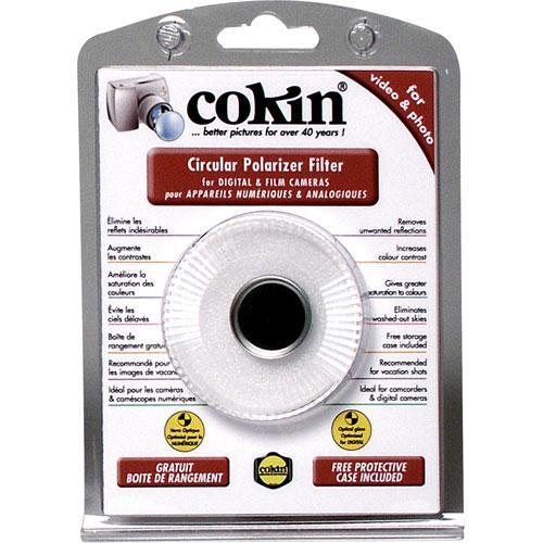 Cokin 25mm Circular Polarizer Filter (Black or Silver)