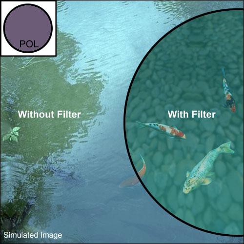 Cokin 37mm Circular Polarizer Filter (Black or Silver)