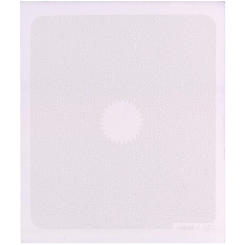 Cokin P070 Incolor 1 Wide-Angle Center Spot Resin Filter