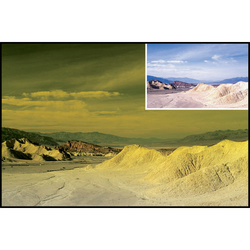Cokin P660 Graduated Fluorescent Yellow 01 Resin Filter