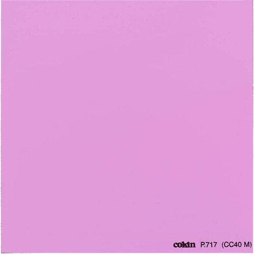 Cokin P717 Color Compensating CC40M Magenta Resin Filter