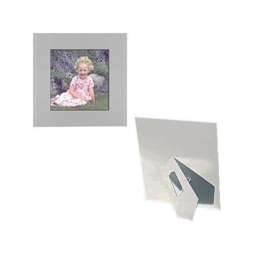 Collector's Gallery Easel Frame - 5 x 7", Model PF5808-57 - 25 Frames (White on White)