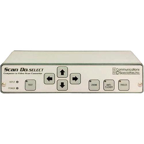 Communications Specialties SCAN DO SELECT, Scan Converter