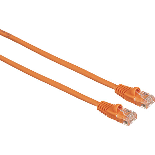 Comprehensive Cat5e 350 MHz Snagless Patch Cable (100', Orange)