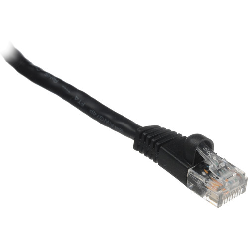 Comprehensive Cat5e 350 MHz Snagless Patch Cable (7', Black)