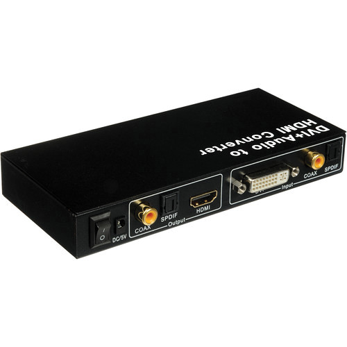 Comprehensive DVI & Audio to HDMI Converter