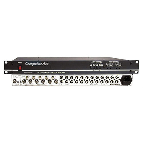 Comprehensive 1:10 Video & Audio Distribution Amplifier