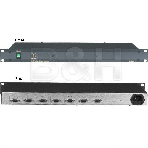 Comprehensive VP6XL 1x6 VGA Type Distribution Amplifier