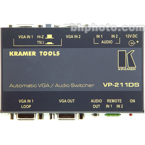 Comprehensive / Kramer VP-211DS 2x1 XGA / Stereo Audio Switcher