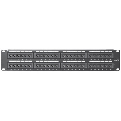 Comprehensive PP48P6 48-Port CAT-6 Patch Panel
