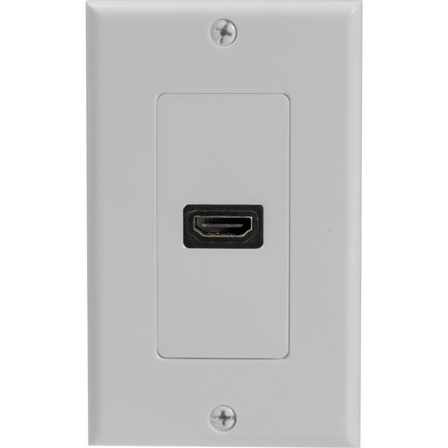Comprehensive HDMI Wall Plate - 1 Port