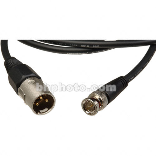 Comprehensive XLR Male to BNC Timecode Cable (3')