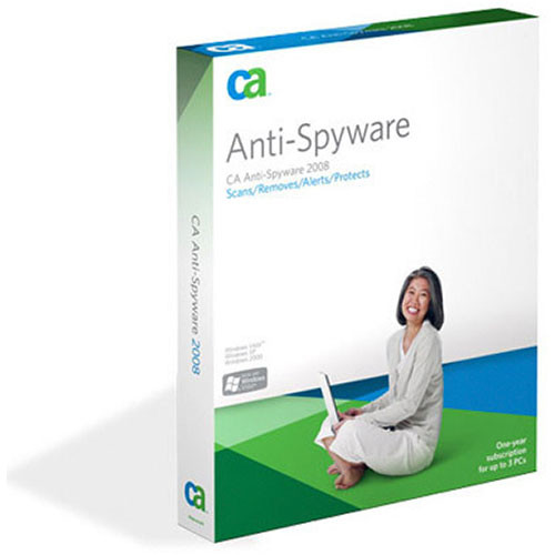 Computer Associates Anti-Spyware 2008 Software for Windows