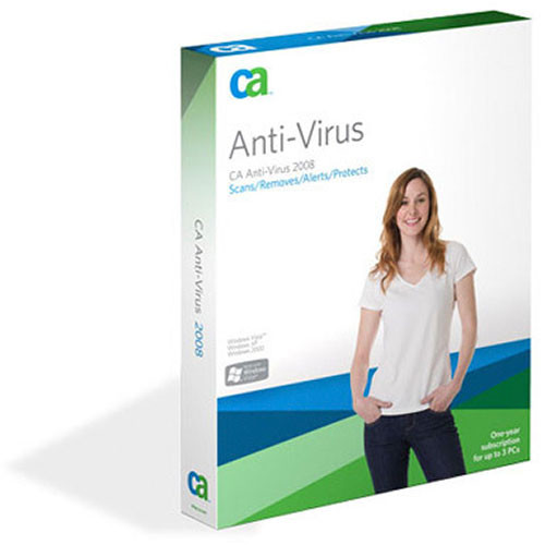 Computer Associates Anti-Virus 2008 Software for Windows