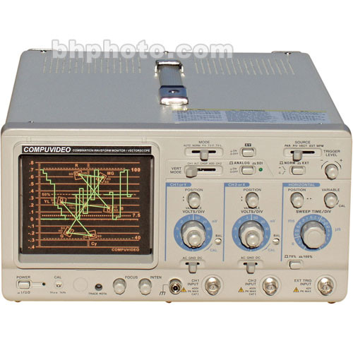 Compuvideo SVR-1100SDIPA Waveform and Vectorscope, SDI, PAL