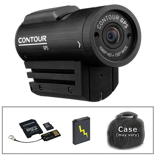 Contour GPS HD Helmet Camera with Basic Accessory Kit