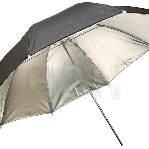 Cool-Lux LC-7136 36" Lighting Umbrella Black/Silver